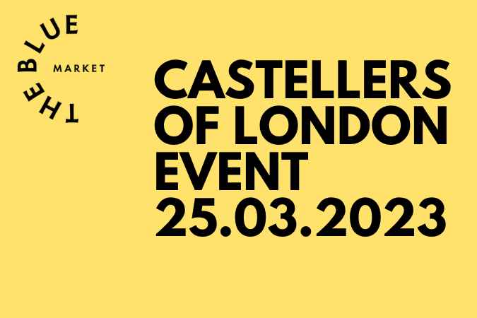 castellers of london in the blue market
