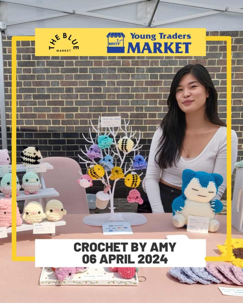 Young Traders Market 2024 crochet by amy