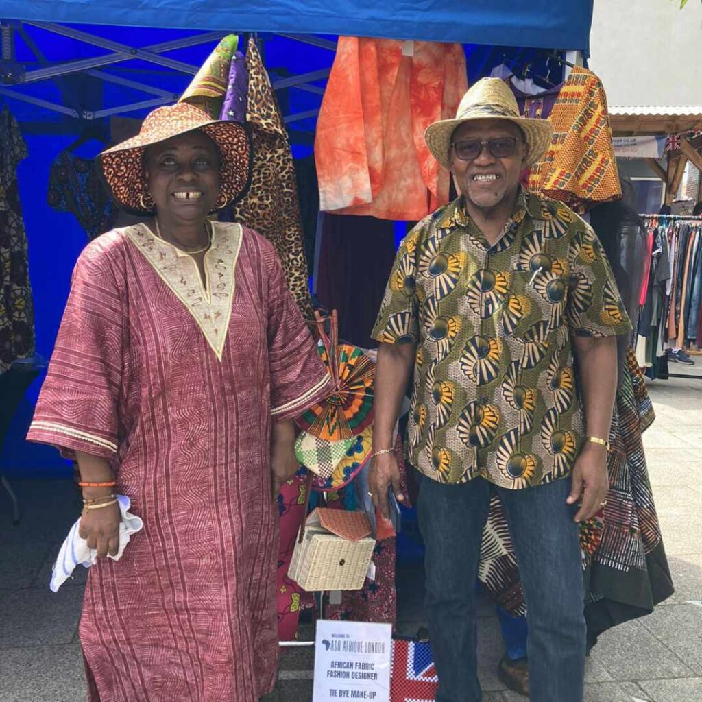 Aso Afrique stall