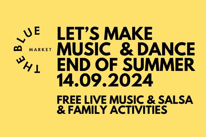 Blue Market let's make music and dance 2024 09