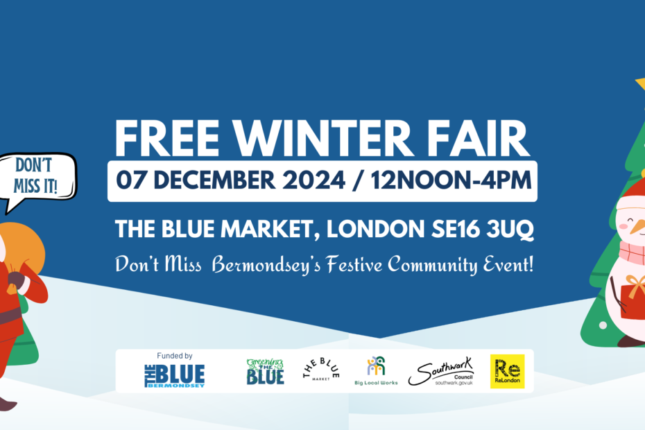 blue bermondsey winter fair 2024